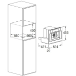 Fulgor FCM 4500 TF X 15巴 嵌入式咖啡機